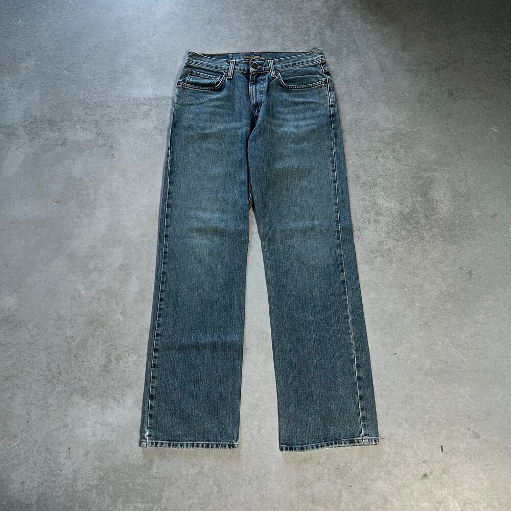 Eddie Bauer Original Straight Leg Men's Size 32x34 Jeans Classic Fit Blue Denim